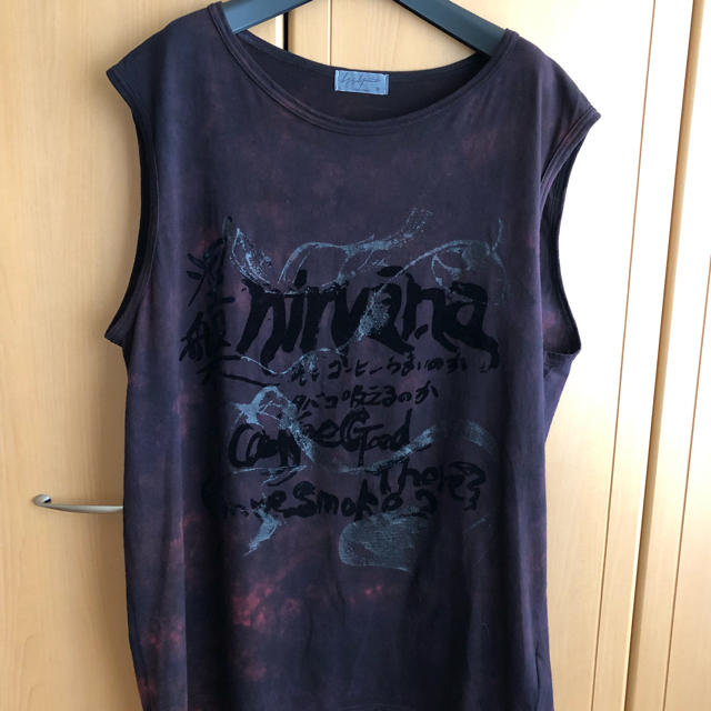 Yohji Yamamoto(ヨウジヤマモト)のyohji yamamoto 18ss 抜染ノースリーブ メンズのトップス(Tシャツ/カットソー(半袖/袖なし))の商品写真