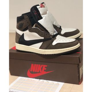 ナイキ(NIKE)のAIR JORDAN1 TRAVIS SCOTT HIGH(スニーカー)