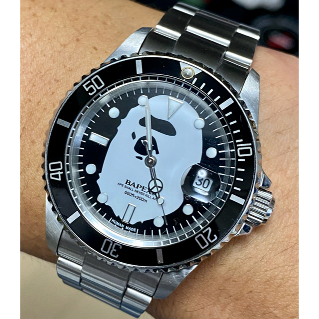 A BATHING APE/BAPEX/サルマリーナ/自動巻/時計/デイト/限定-