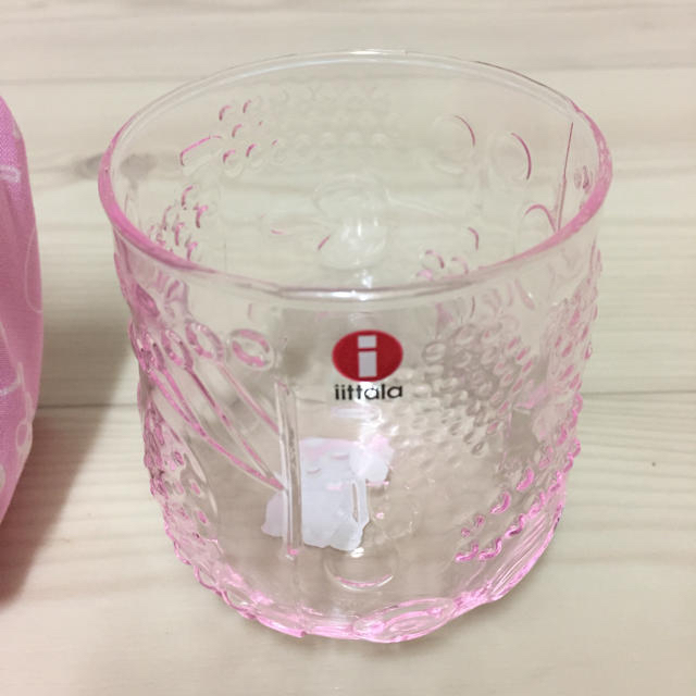 iittala(イッタラ)のイッタラ フルッタ ペールピンク インテリア/住まい/日用品のキッチン/食器(グラス/カップ)の商品写真