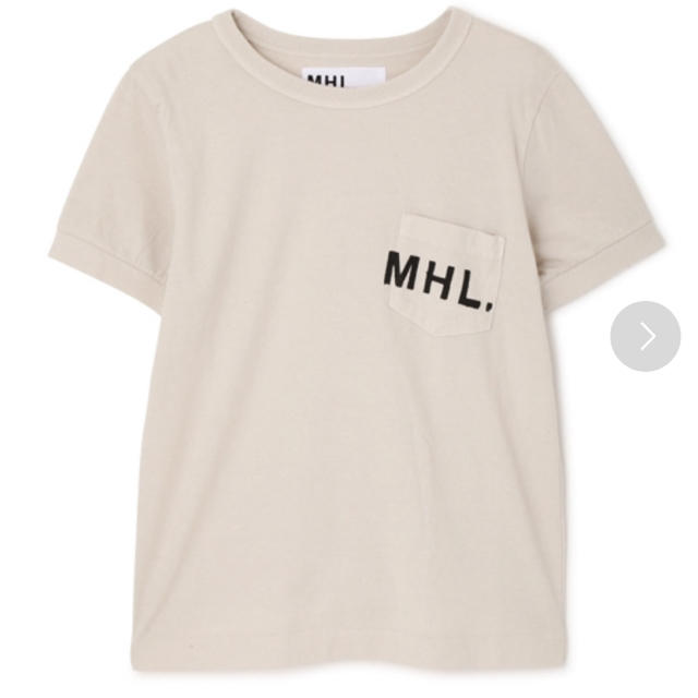 MARGARET HOWELL(マーガレットハウエル)のMHL.♡ライトベージュTシャツ レディースのトップス(Tシャツ(半袖/袖なし))の商品写真