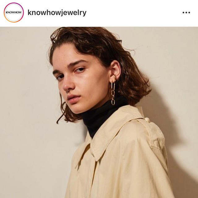 UNITED ARROWS(ユナイテッドアローズ)のknowhow イヤーカフ HOOP open L レディースのアクセサリー(イヤーカフ)の商品写真