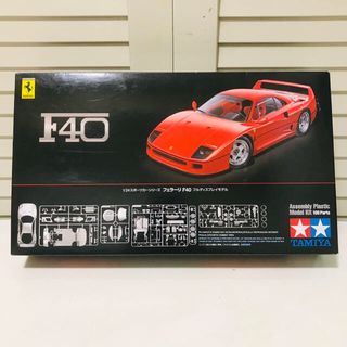 フェラーリ(Ferrari)のタミヤ模型 フェラーリ F40 1/24 ferrari F40 プラモデル(模型/プラモデル)