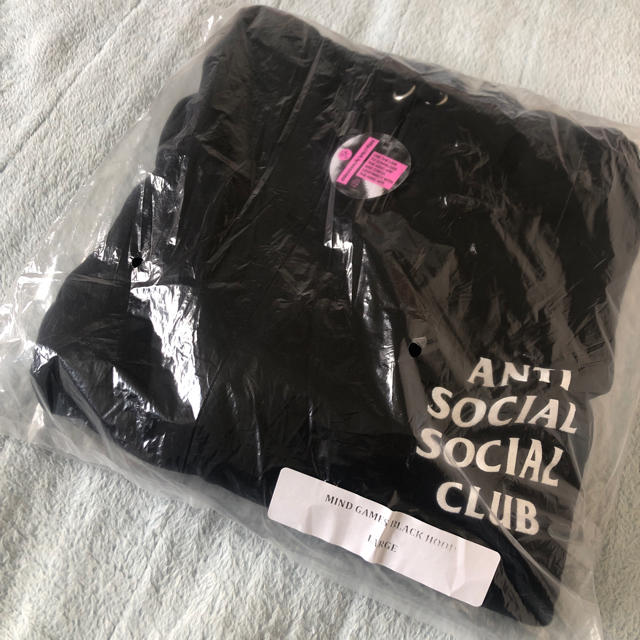 ANTI(アンチ)のAnti Social Social Club ロゴ パーカー Lサイズ メンズのトップス(パーカー)の商品写真