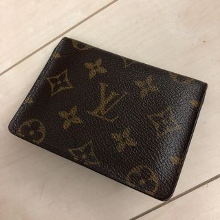 ルイヴィトン(LOUIS VUITTON)のルイヴィトン モノグラム パスケース 定期入れ(名刺入れ/定期入れ)