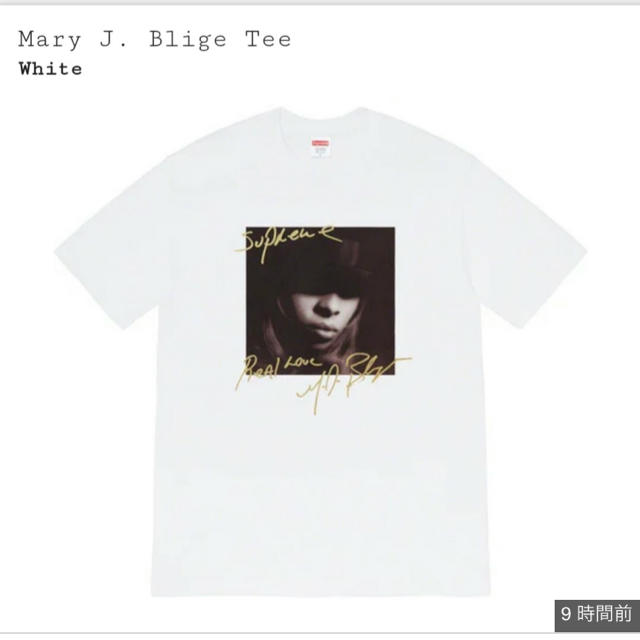 Mサイズ supreme mary j. blige tee