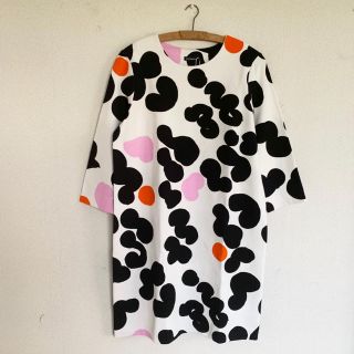 マリメッコ(marimekko)の新品★marimekko 秋冬 ワンピース poppari jersey 二次会(ミニワンピース)