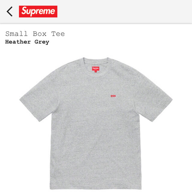 supreme 19fw small box tee