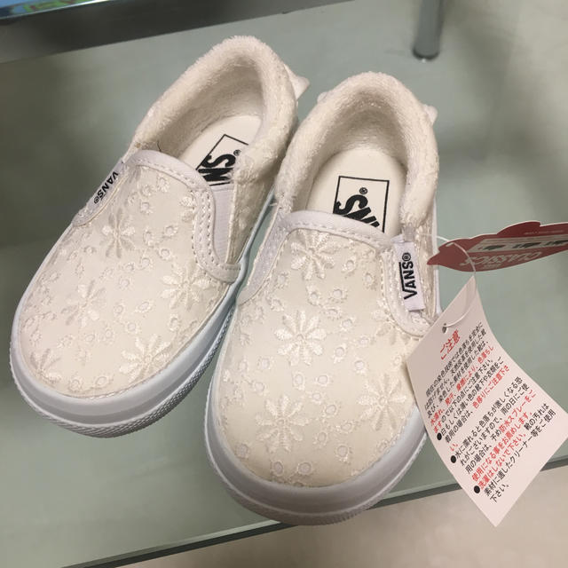 VANS(ヴァンズ)のバンズ VANS スリッポン ベビー キッズ 14cm キッズ/ベビー/マタニティのベビー靴/シューズ(~14cm)(スニーカー)の商品写真