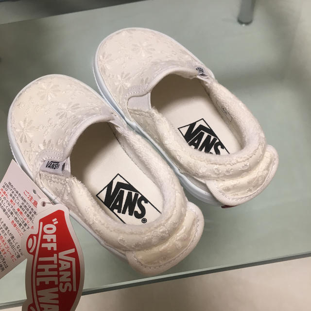 VANS(ヴァンズ)のバンズ VANS スリッポン ベビー キッズ 14cm キッズ/ベビー/マタニティのベビー靴/シューズ(~14cm)(スニーカー)の商品写真