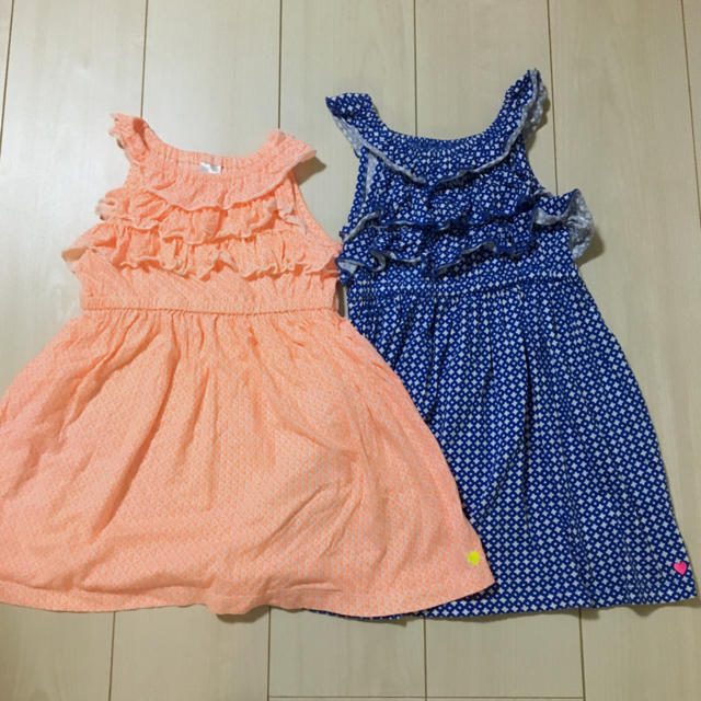 carter's(カーターズ)の☆カーターズ☆ワンピース 2枚セット 4T キッズ/ベビー/マタニティのキッズ服女の子用(90cm~)(ワンピース)の商品写真