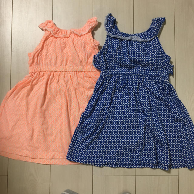 carter's(カーターズ)の☆カーターズ☆ワンピース 2枚セット 4T キッズ/ベビー/マタニティのキッズ服女の子用(90cm~)(ワンピース)の商品写真