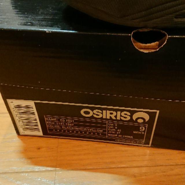 Osiris D3 2001 Black x Yellow メンズの靴/シューズ(スニーカー)の商品写真