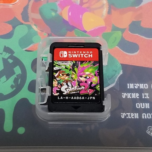 Nintendo Switch(ニンテンドースイッチ)のスプラトゥーン2  エンタメ/ホビーのゲームソフト/ゲーム機本体(家庭用ゲームソフト)の商品写真