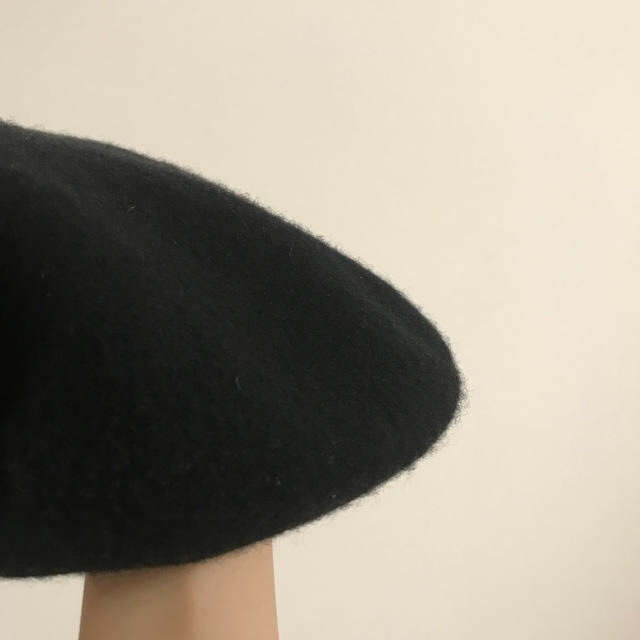 nano・universe(ナノユニバース)のnano universe ベレー帽 ブラック レディースの帽子(ハンチング/ベレー帽)の商品写真