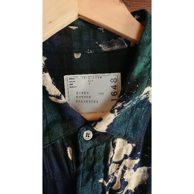 sacai - 専用 sacai 18ss Plaid Blouson Shirtsの通販 by 麺五郎's ...