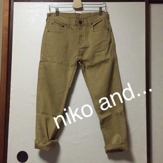 ニコアンド(niko and...)のniko and...のパンツ(デニム/ジーンズ)