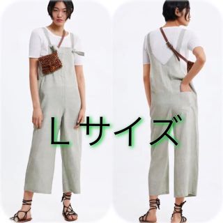 ザラ(ZARA)の新品 ポケット付きジャンプスーツ ユニクロ GU H&M リネンサロペット ザラ(サロペット/オーバーオール)