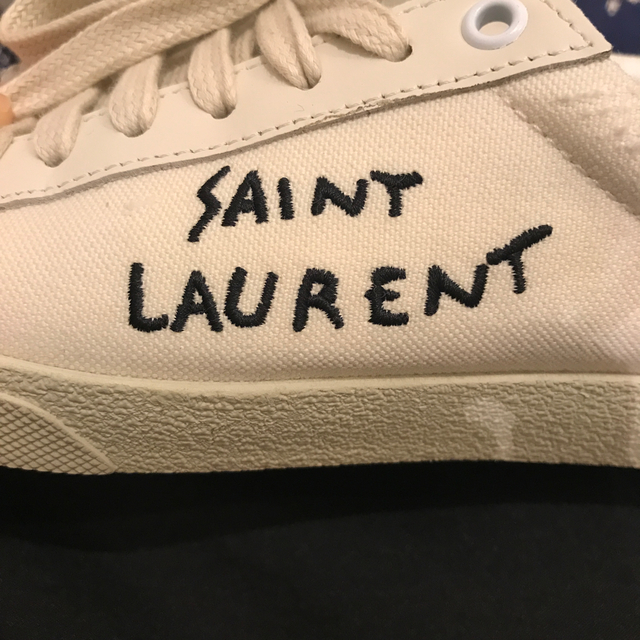 Saint Laurent(サンローラン)の美品♡saint laurent♡キャンバススニーカー♡37 レディースの靴/シューズ(スニーカー)の商品写真