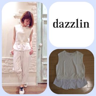 ダズリン(dazzlin)のdazzlin♡ノースリトップス(カットソー(半袖/袖なし))