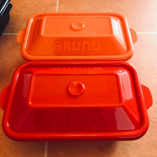 LE CREUSET(ルクルーゼ)のBRUNO・フードコンテナ・４個セット インテリア/住まい/日用品のキッチン/食器(容器)の商品写真