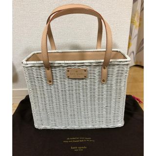 ケイトスペードニューヨーク(kate spade new york)の未使用 ケイトスペード  カゴバッグ Kate Spade(かごバッグ/ストローバッグ)