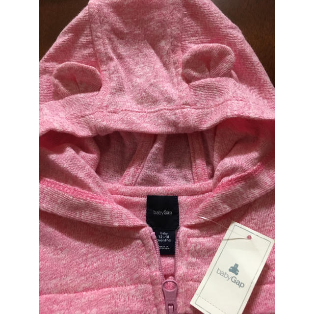 babyGAP(ベビーギャップ)のbaby GAP パーカー 80 新品 キッズ/ベビー/マタニティのベビー服(~85cm)(その他)の商品写真