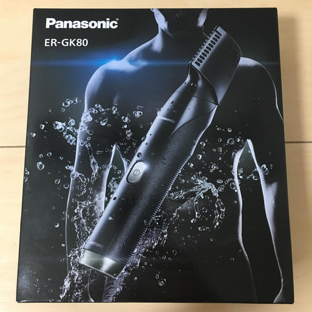 Panasonic パナソニック ボディトリマー ER-GK80-K 新品