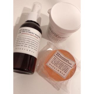 マークスアンドウェブ(MARKS&WEB)の【新品】MARKS&WEB ヘアウォーター/ヘアパック/ボタニカルソープ(ヘアケア)