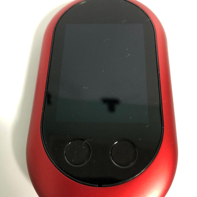 日用品/生活雑貨/旅行 ポケトークW レッドモデル sim 2年 在庫有り
