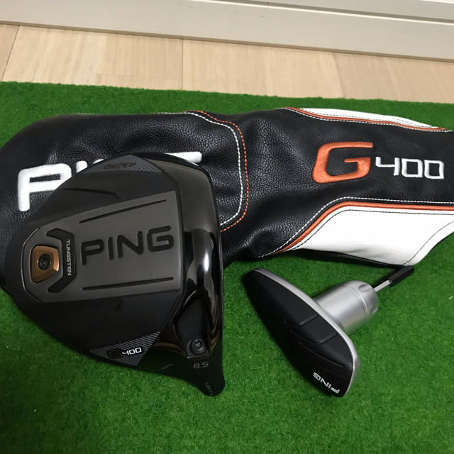 【超美品】PING G400 LST 8.5 ピン ヘッドカバー付き ピン