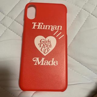 シュプリーム(Supreme)の【最終値下げ】human made girl's don't cryスマホケース(iPhoneケース)