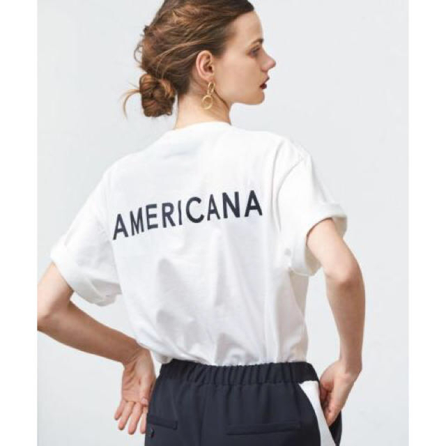 Americana×PARIGOT コラボロゴBIGTシャツ