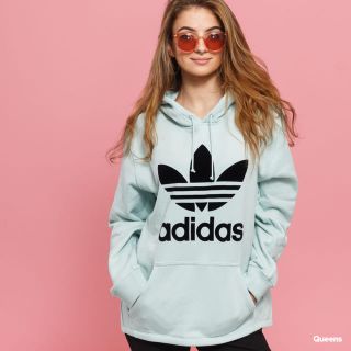 アディダス(adidas)のアディダスオリジナルス adidas パーカー グリーン レディース XL OT(パーカー)