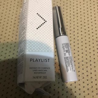 シセイドウ(SHISEIDO (資生堂))のPLAYLIST インスタントアイコンプリート ライナーマスカラ ブラック(マスカラ)