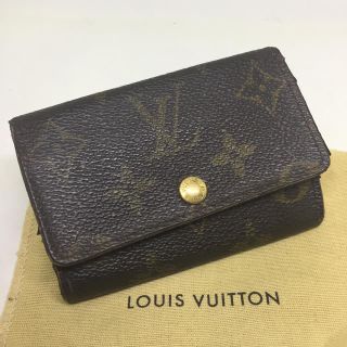 ルイヴィトン(LOUIS VUITTON)の【Louis Vuitton】6連キーケース★　モノグラム　茶色　ヴィトン(キーケース)