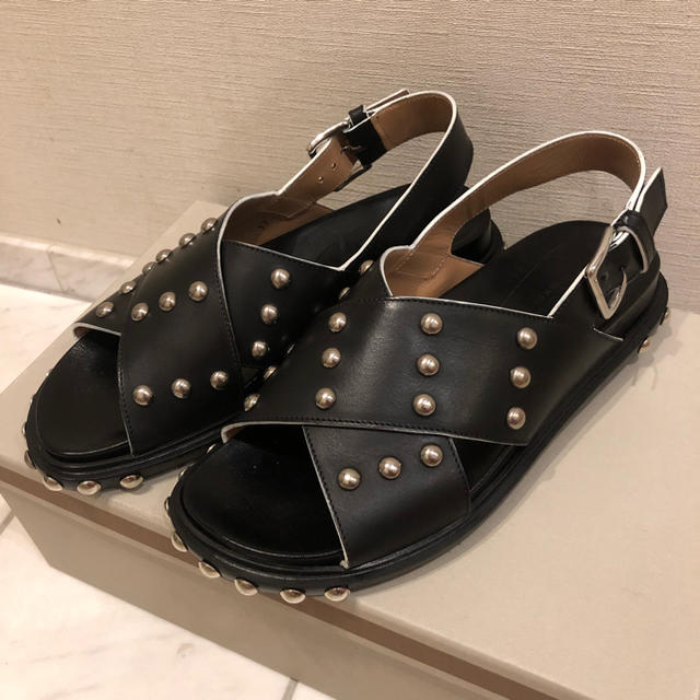 MARNI マルニ フスベット サンダル スタッズ 37