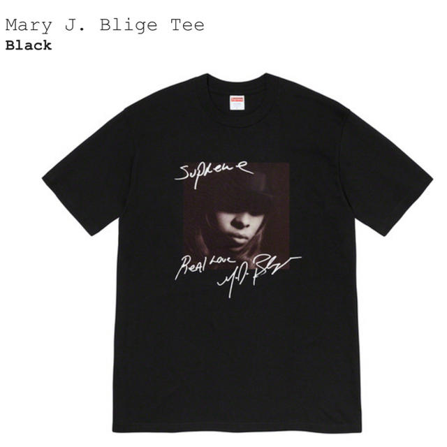 Supreme Mary J. Blige Tee ブラック Mサイズトップス