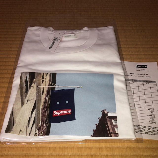 19AW Supreme Banner Tee 白 XL 新品未使用