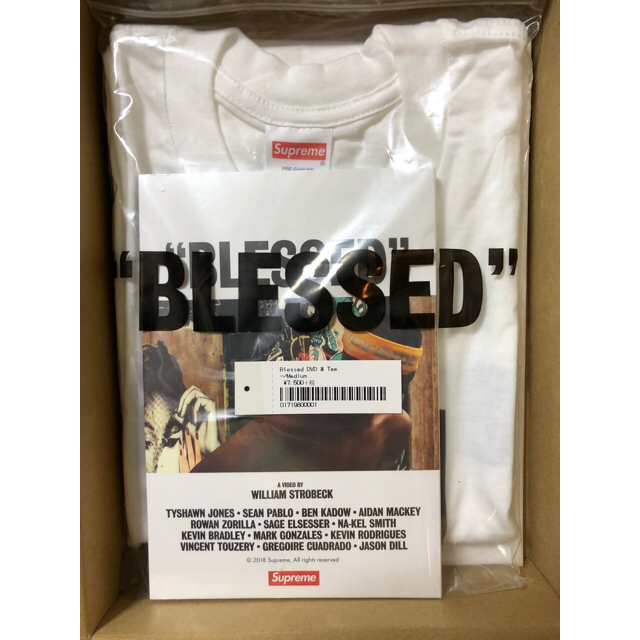 【L】Supreme BLESSED Tee + DVD