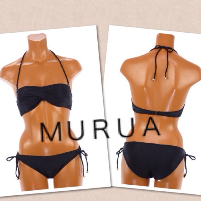 MURUA(ムルーア)のMURUAフロントクロスバンドゥービキニ レディースの水着/浴衣(水着)の商品写真