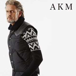 ロッキーマウンテンフェザーベッド ダウンベスト(メンズ)(グレー/灰色