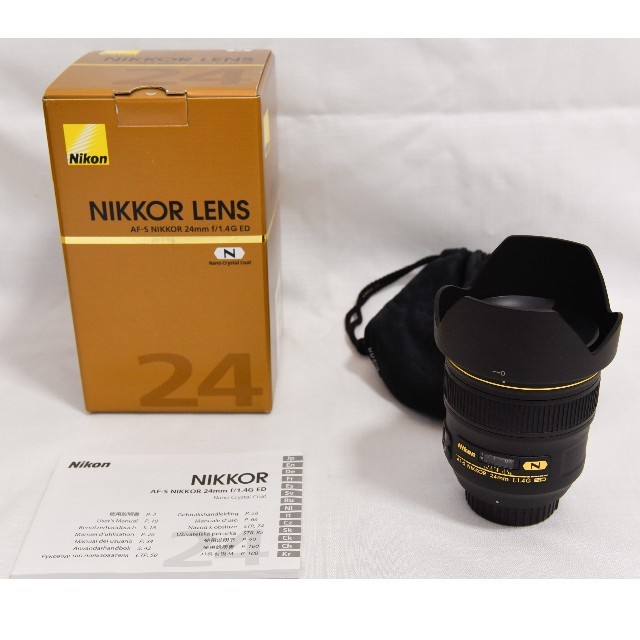 Nikon - 【美品】Nikon NIKKOR 24mm f/1.4G ED