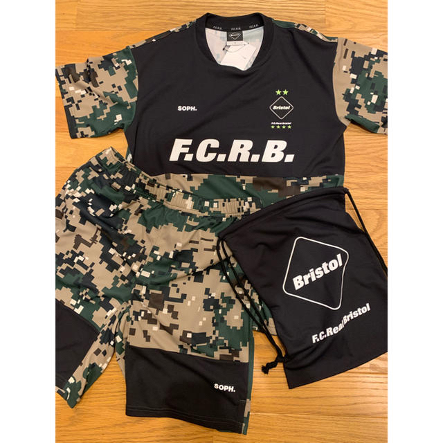 F.C.Real Bristol カモフラージュトレーニングS/S セットアップ