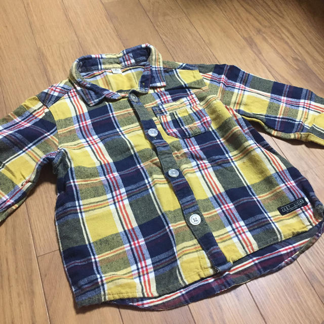 F.O.KIDS(エフオーキッズ)のアプレレクール    110サイズ  長袖シャツ キッズ/ベビー/マタニティのキッズ服男の子用(90cm~)(ブラウス)の商品写真