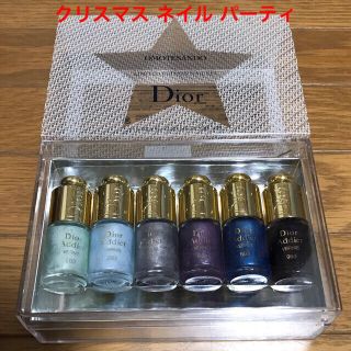 クリスチャンディオール(Christian Dior)のDior クリスマス ネイル パーティ(マニキュア)