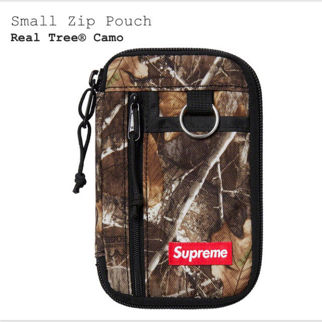 Supreme(シュプリーム)のSupreme small zip pouch camo ハンドメイドのファッション小物(ポーチ)の商品写真