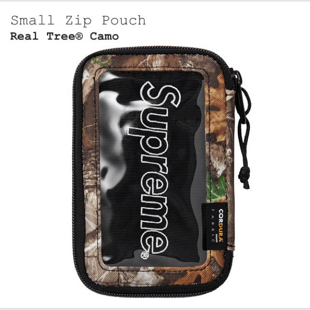 Supreme(シュプリーム)のSupreme small zip pouch camo ハンドメイドのファッション小物(ポーチ)の商品写真