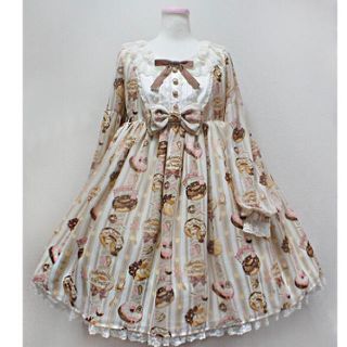 アンジェリックプリティー(Angelic Pretty)のAngelic pretty Melty Cream ドーナツ ワンピース (ひざ丈スカート)