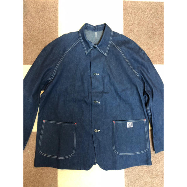 40‘ 大戦 PAY DAY VINTAGE DENIM JACKET DEAD メンズのジャケット/アウター(カバーオール)の商品写真